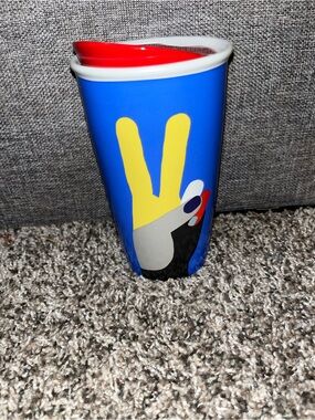 2017 Starbucks Peace Sign Travel Mug